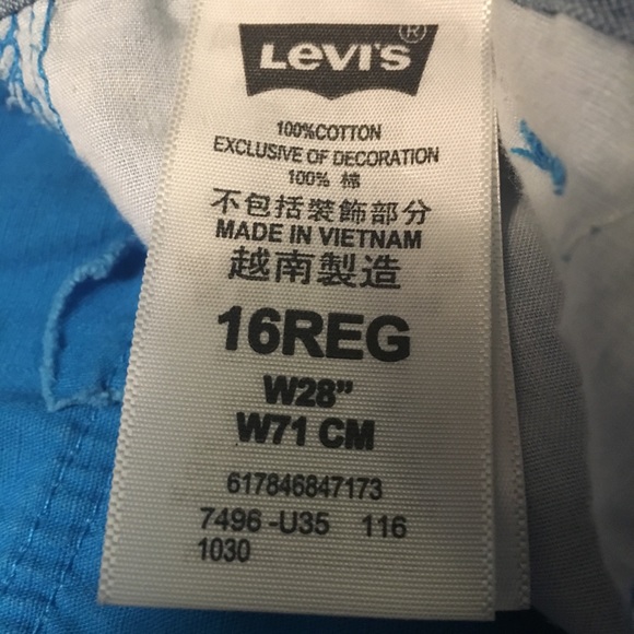 Blue cargo pants - Picture 4 of 4